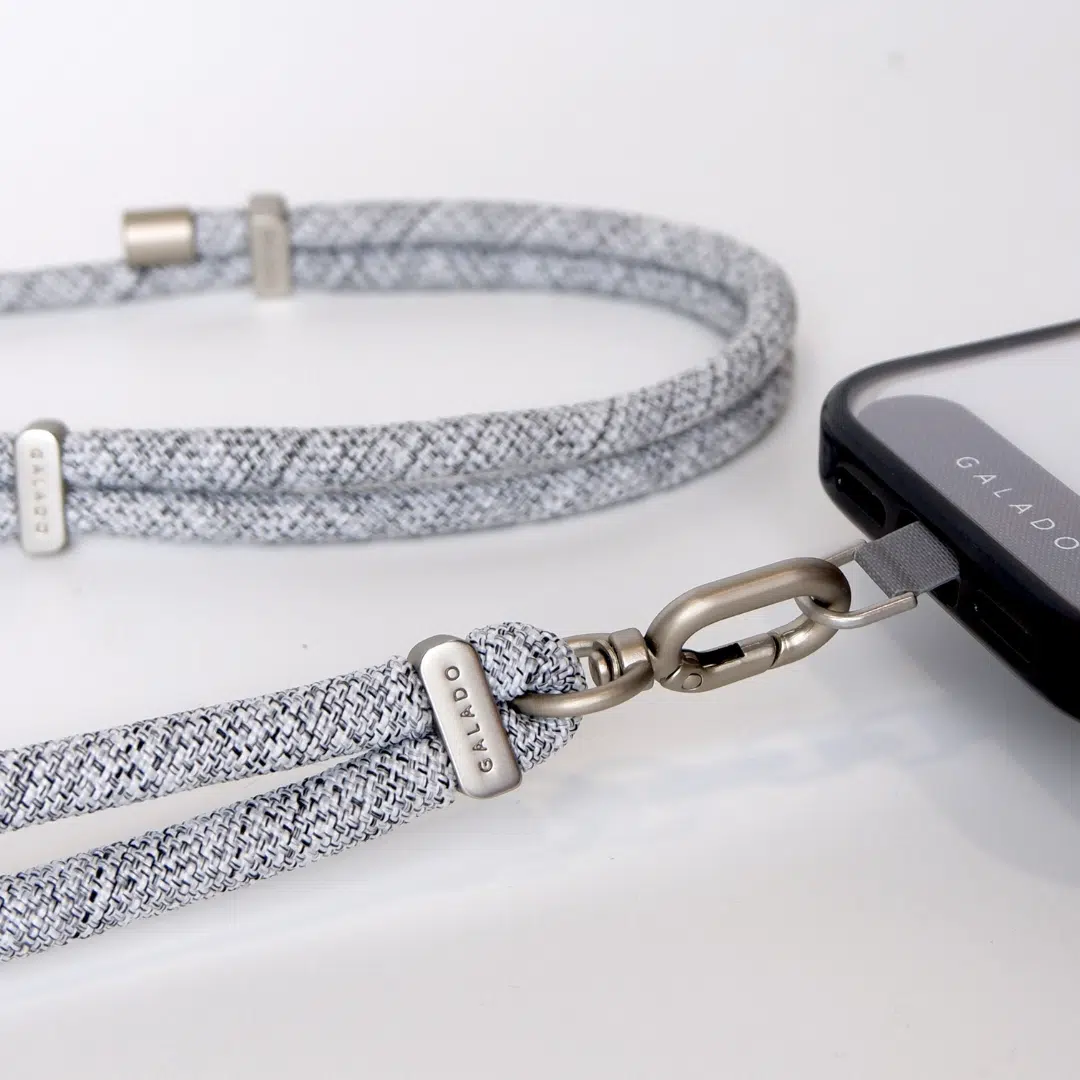 Crossbody Phone Strap - Soft Steel (7mm) - GALADO Malaysia