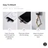 Ivory Clover Phone Charm - GALADO Malaysia