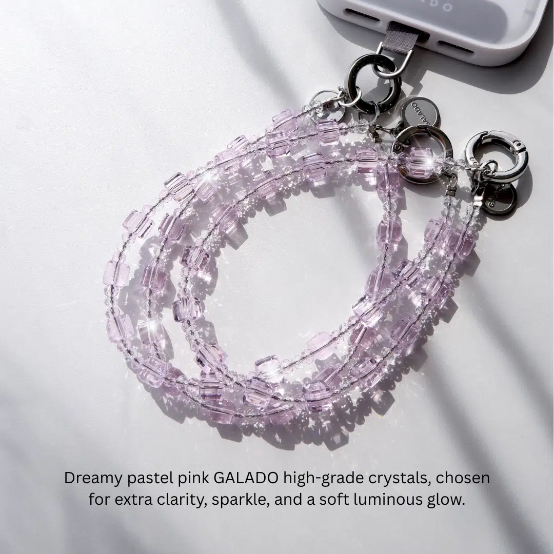 Rosèline Pink Phone Charm - GALADO Malaysia