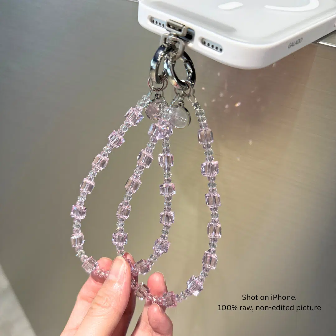 Rosèline Pink Phone Charm - GALADO Malaysia