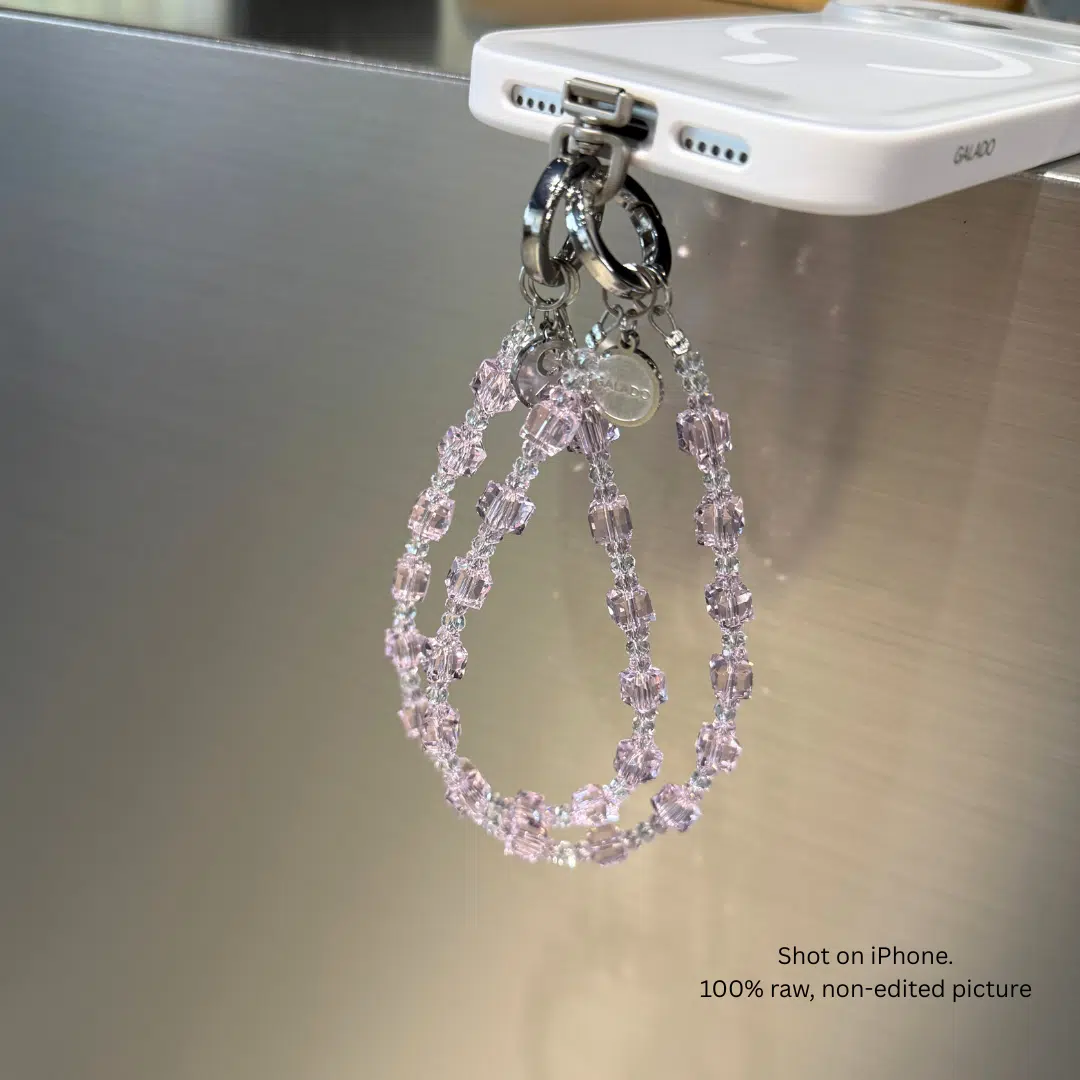 Rosèline Pink Phone Charm - GALADO Malaysia