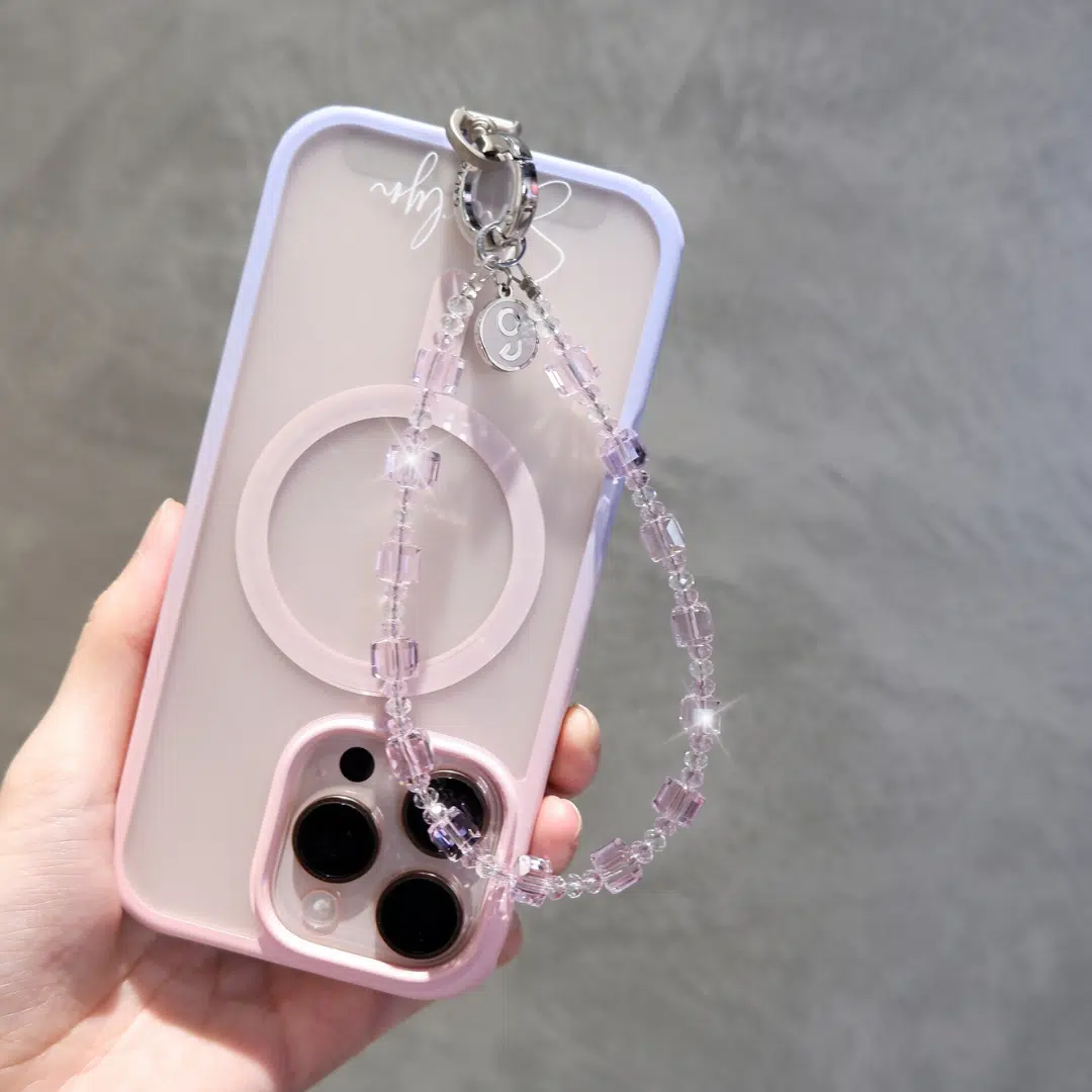 Rosèline Pink Phone Charm - GALADO Malaysia