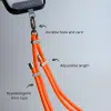 Crossbody Phone Strap - Orange (7mm) - GALADO Malaysia