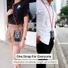 Crossbody Phone Strap - Orange (7mm) - GALADO Malaysia