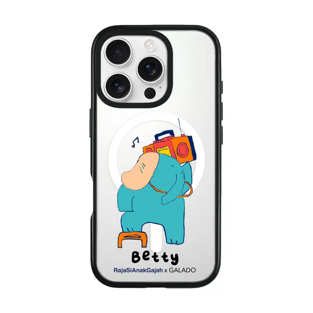 RajiminKontak - Raja and the Radio phone case - GALADO Malaysia