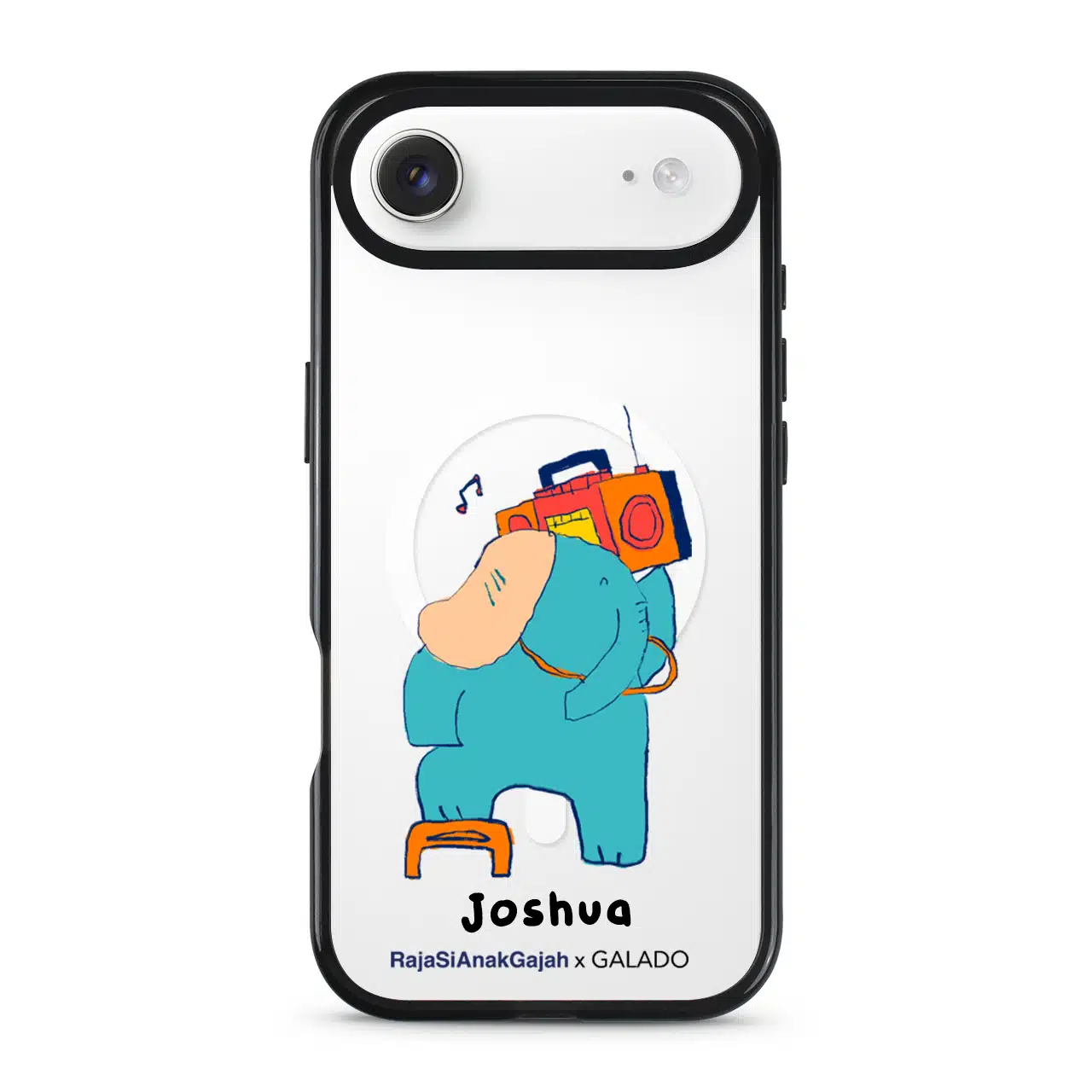 RajiminKontak - Raja and the Radio phone case - GALADO Malaysia