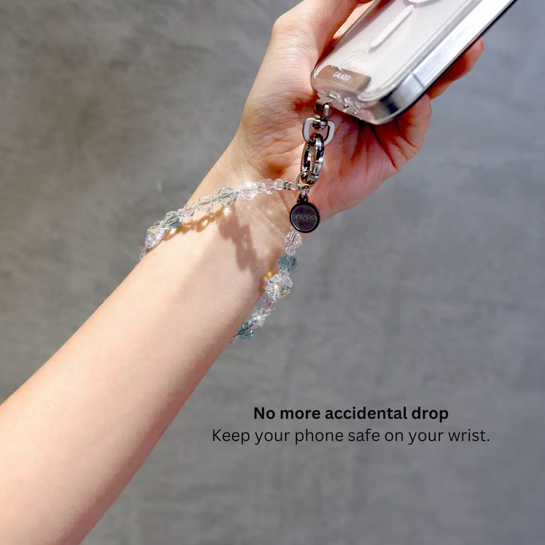 Azure Clover Phone Charm - GALADO Malaysia