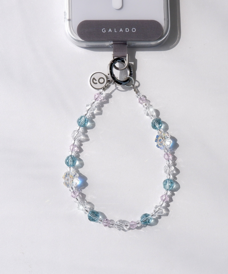 Azure Clover Phone Charm