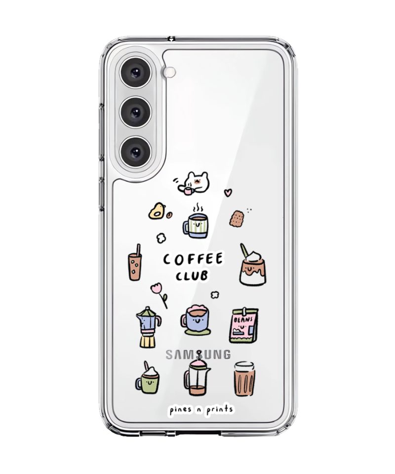 pines n prints - Coffee Club phone case - GALADO Malaysia