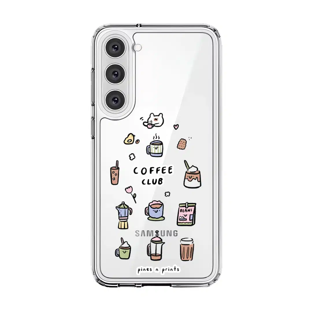 pines n prints - Coffee Club phone case - GALADO Malaysia