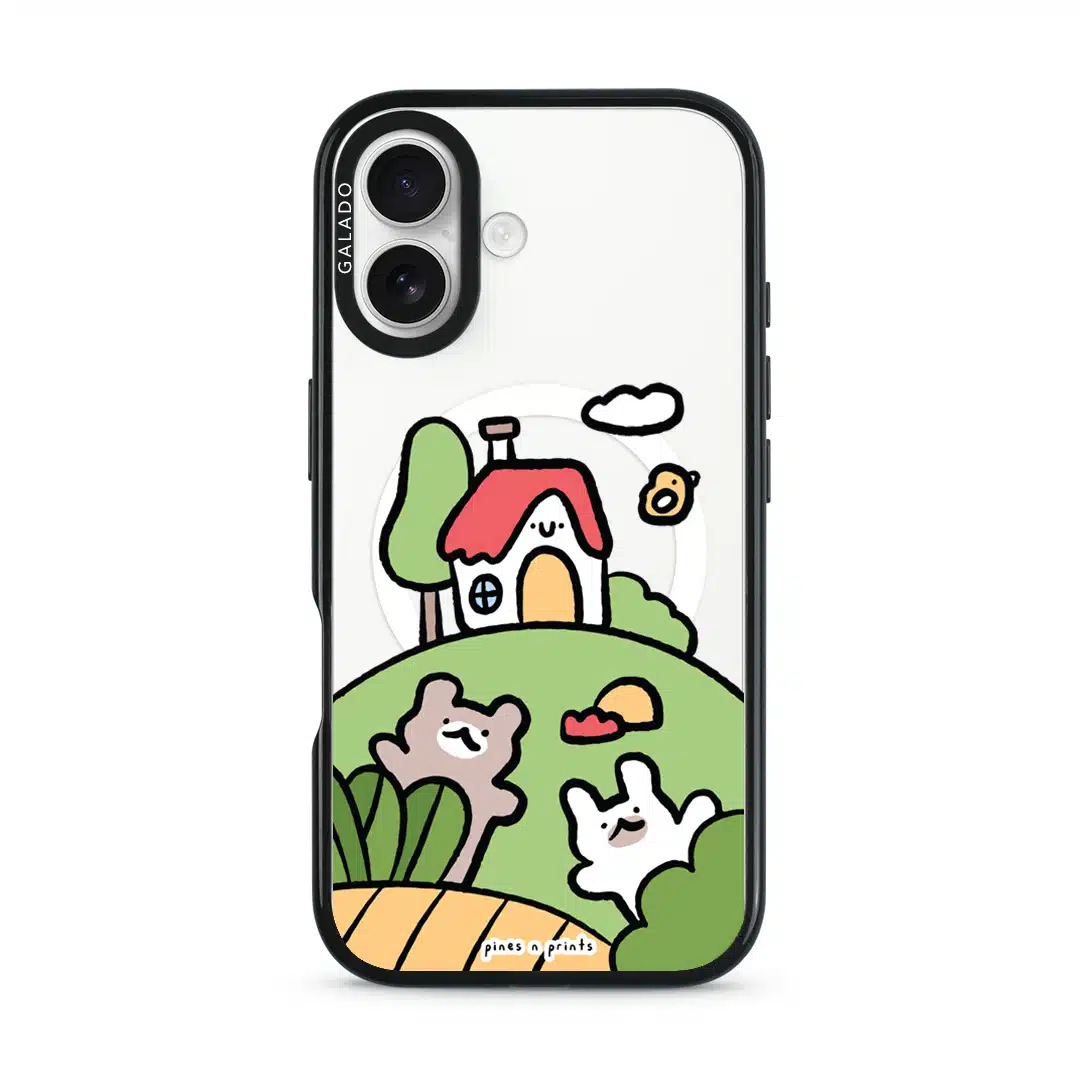 pines n prints - A Cozy Day Out phone case - GALADO Malaysia