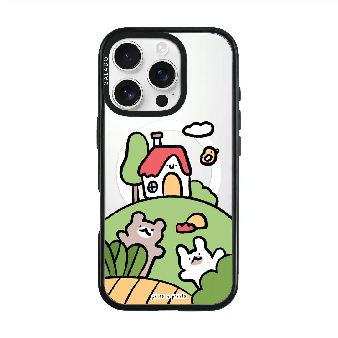 pines n prints - A Cozy Day Out phone case - GALADO Malaysia