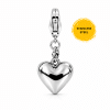 Clip-On Charm (Puffy Heart)
