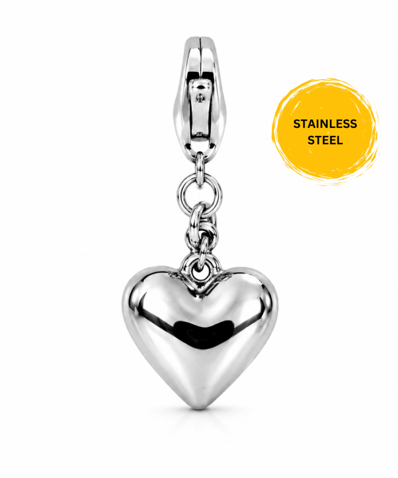 Clip-On Charm (Puffy Heart) | GALADO Malaysia
