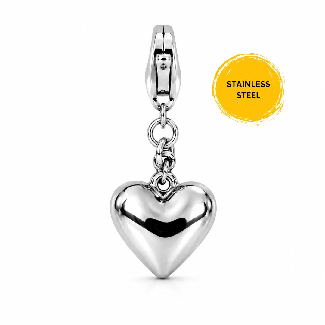 Clip-On Charm (Puffy Heart) | GALADO Malaysia