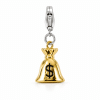 Clip-On Charm (Gold Money Bag) | GALADO Malaysia