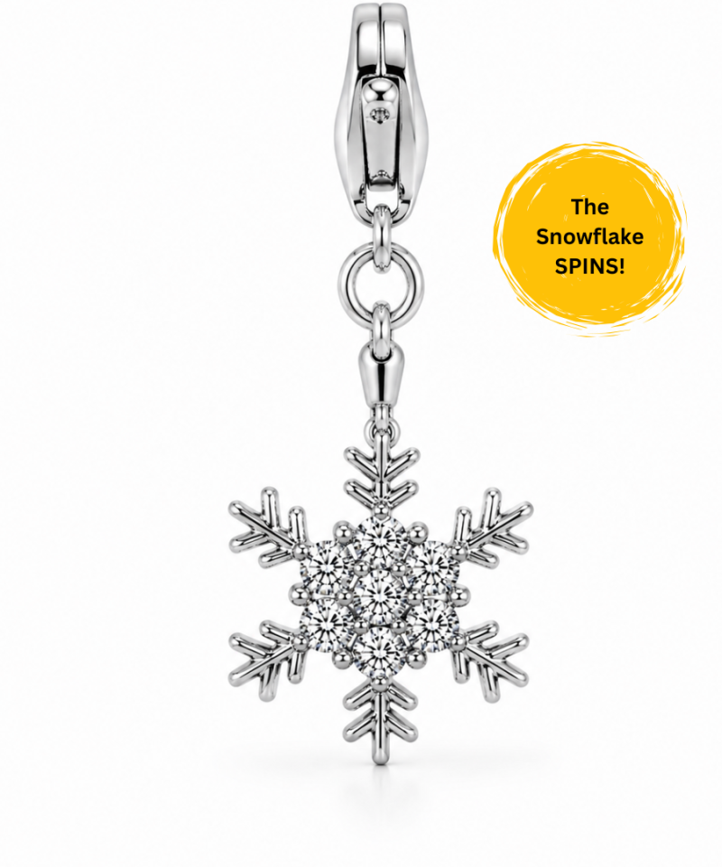Clip-On Charm (360 Snowflake) | GALADO Malaysia