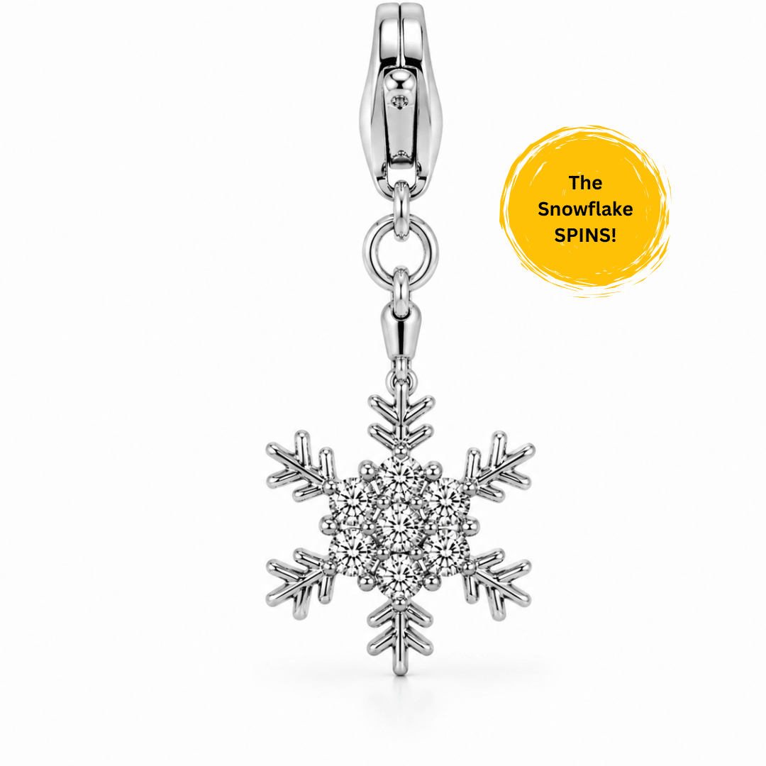 Clip-On Charm (360 Snowflake) | GALADO Malaysia