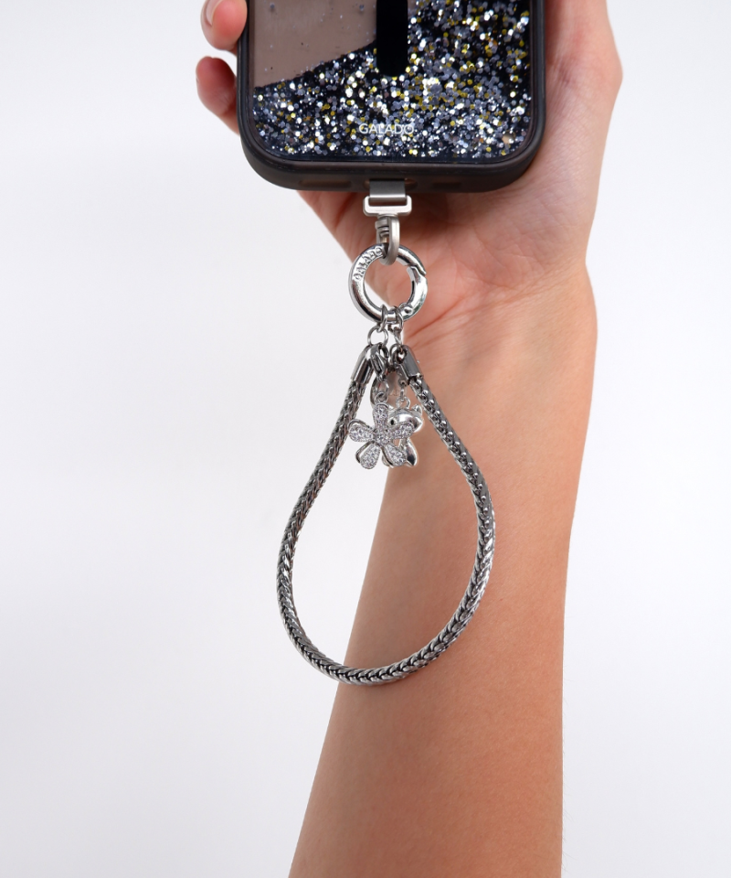 Clip-On Charm (360 Snowflake) — close-up detail