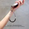 Mini Luxe (Midnight) Phone Charm — back view
