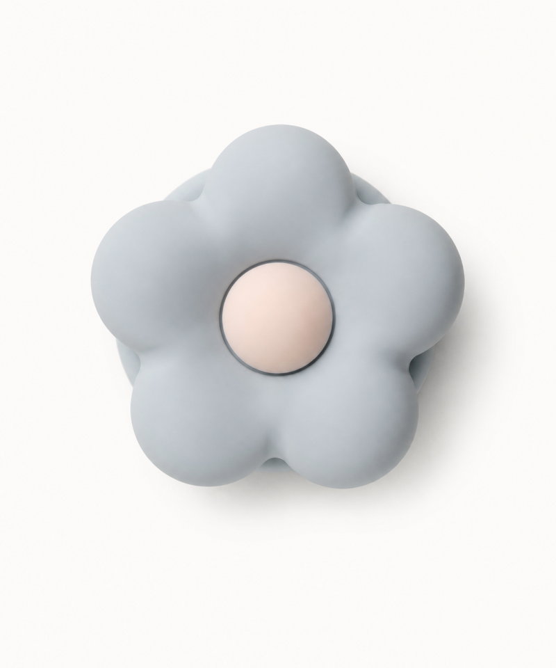 Puffy Flower Grip - Cloud Blue | GALADO Malaysia