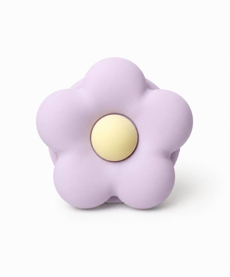 Puffy Flower Grip - Lilac | GALADO Malaysia