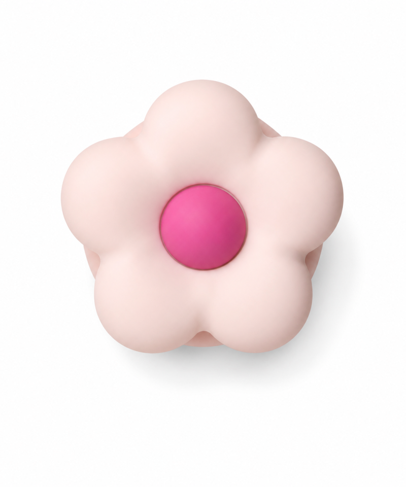 Puffy Flower Grip - Pink | GALADO Malaysia
