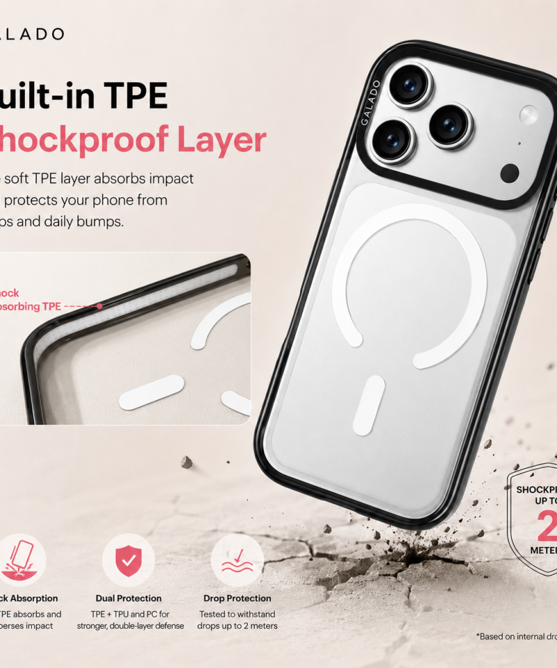 Bubbly Shell Custom Case — packaging view
