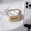 Sparkle Gold AirPods Case — back view