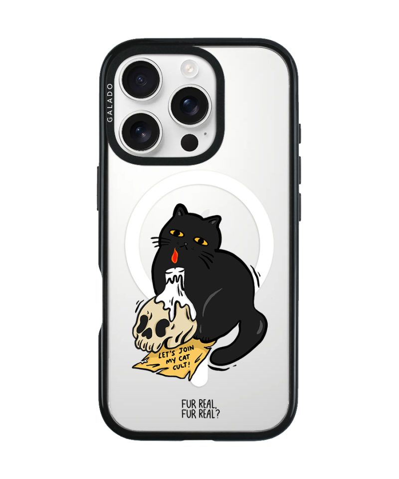 Cat Cult artist phone case by Fur Real, Fur Real? — GALADO