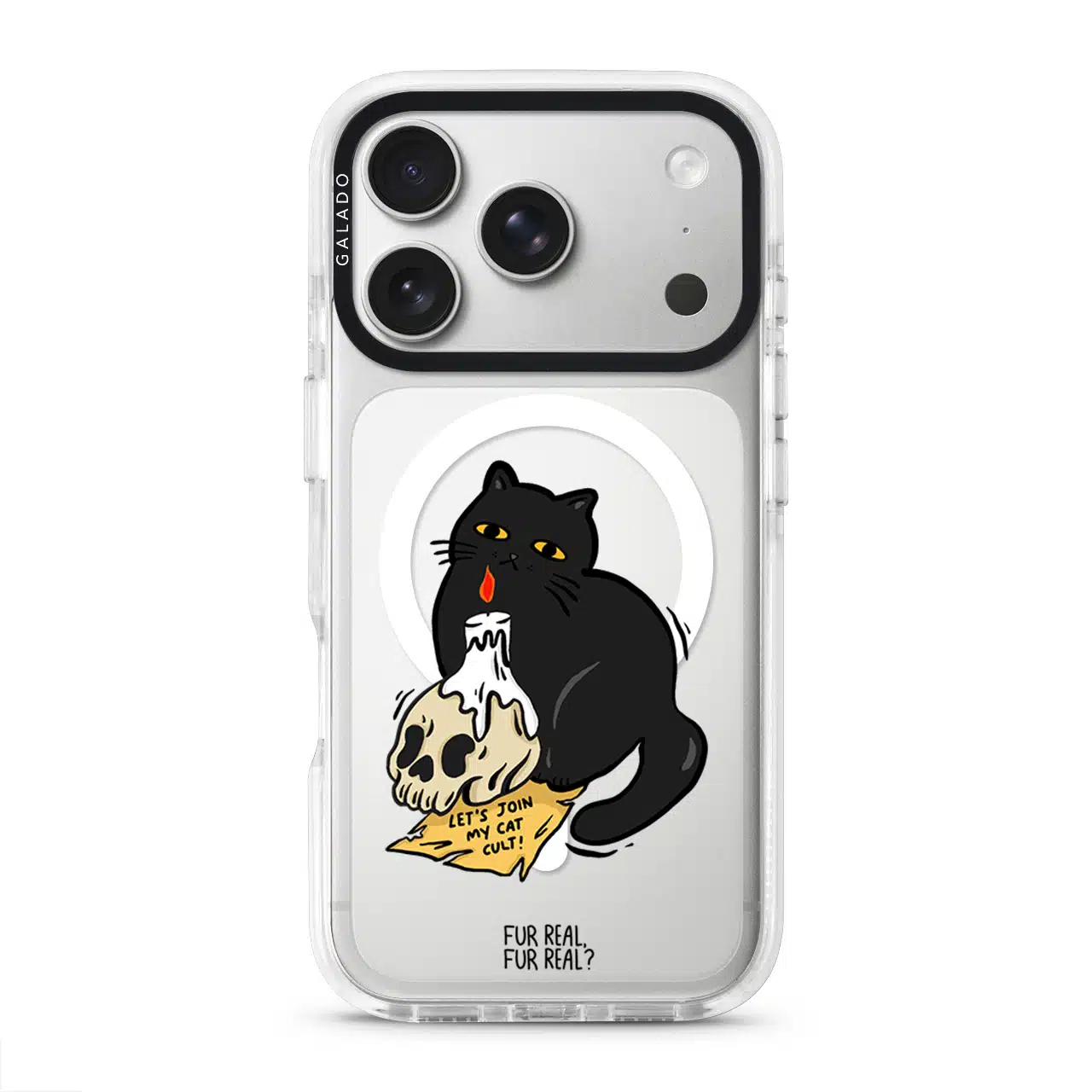 Cat Cult artist phone case by Fur Real, Fur Real? — GALADO