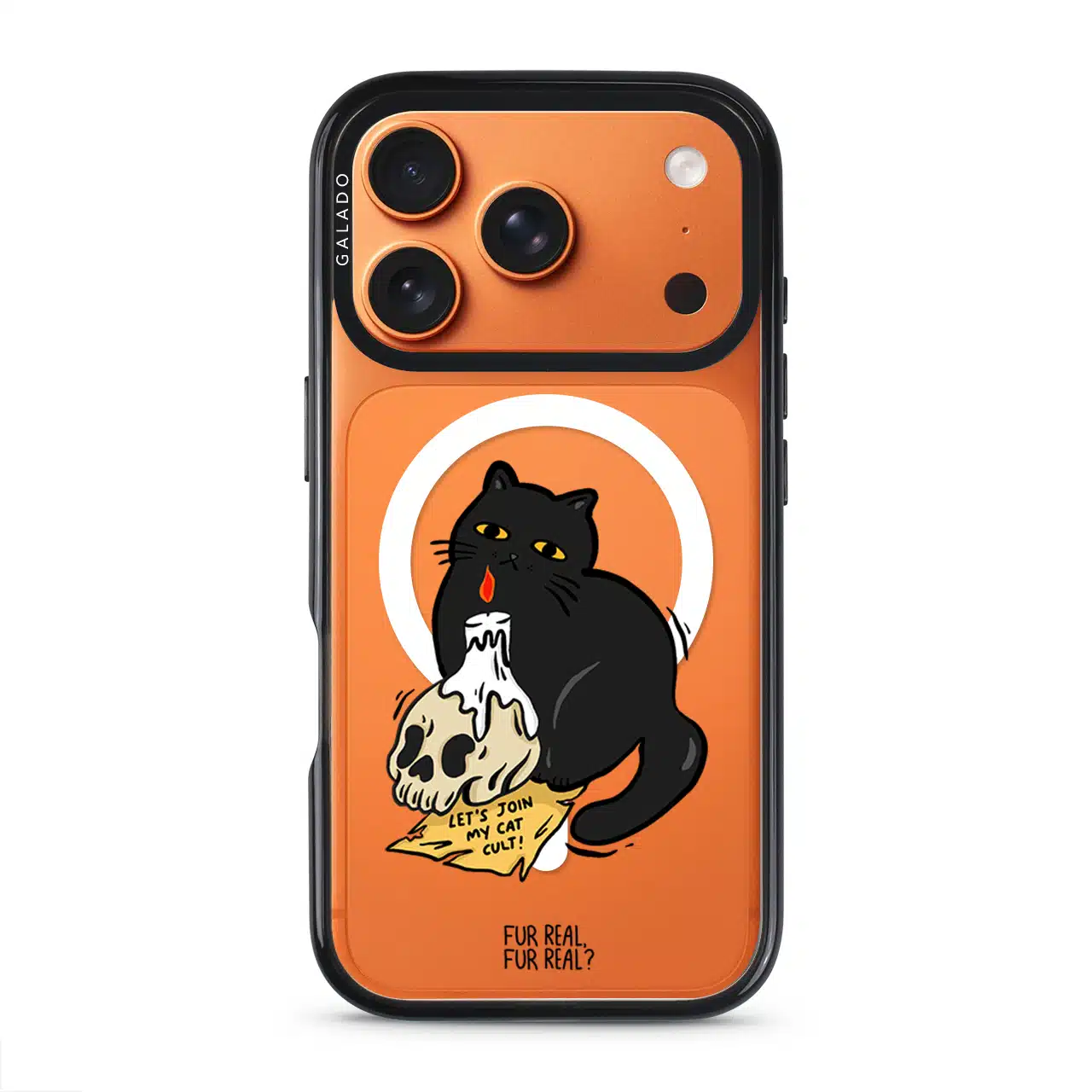 Cat Cult artist phone case by Fur Real, Fur Real? — GALADO