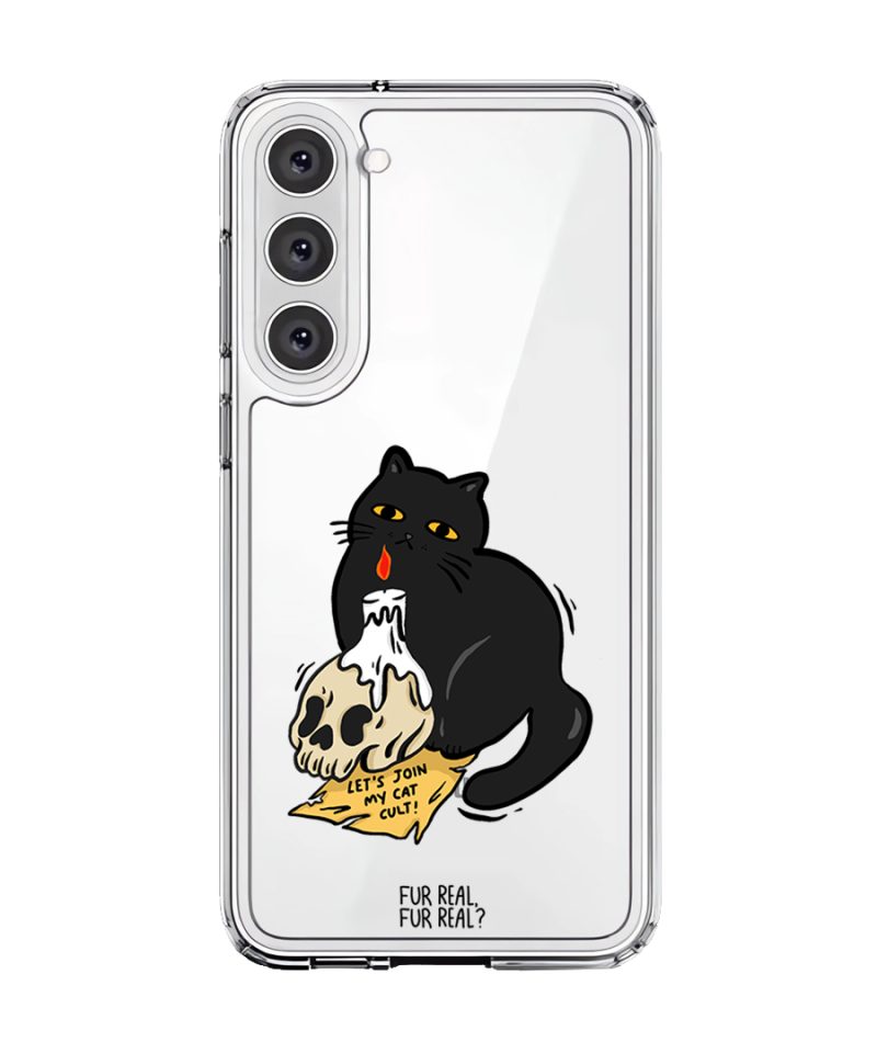 Cat Cult artist phone case by Fur Real, Fur Real? — GALADO