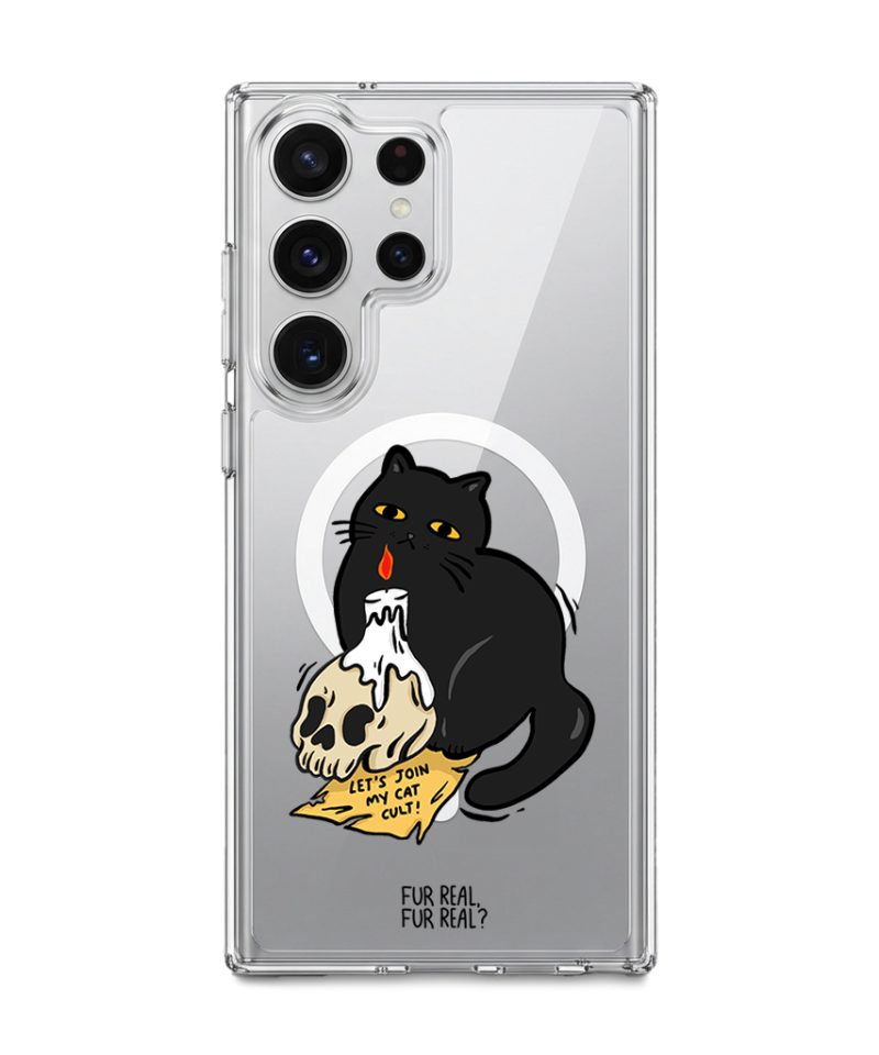 Cat Cult artist phone case by Fur Real, Fur Real? — GALADO