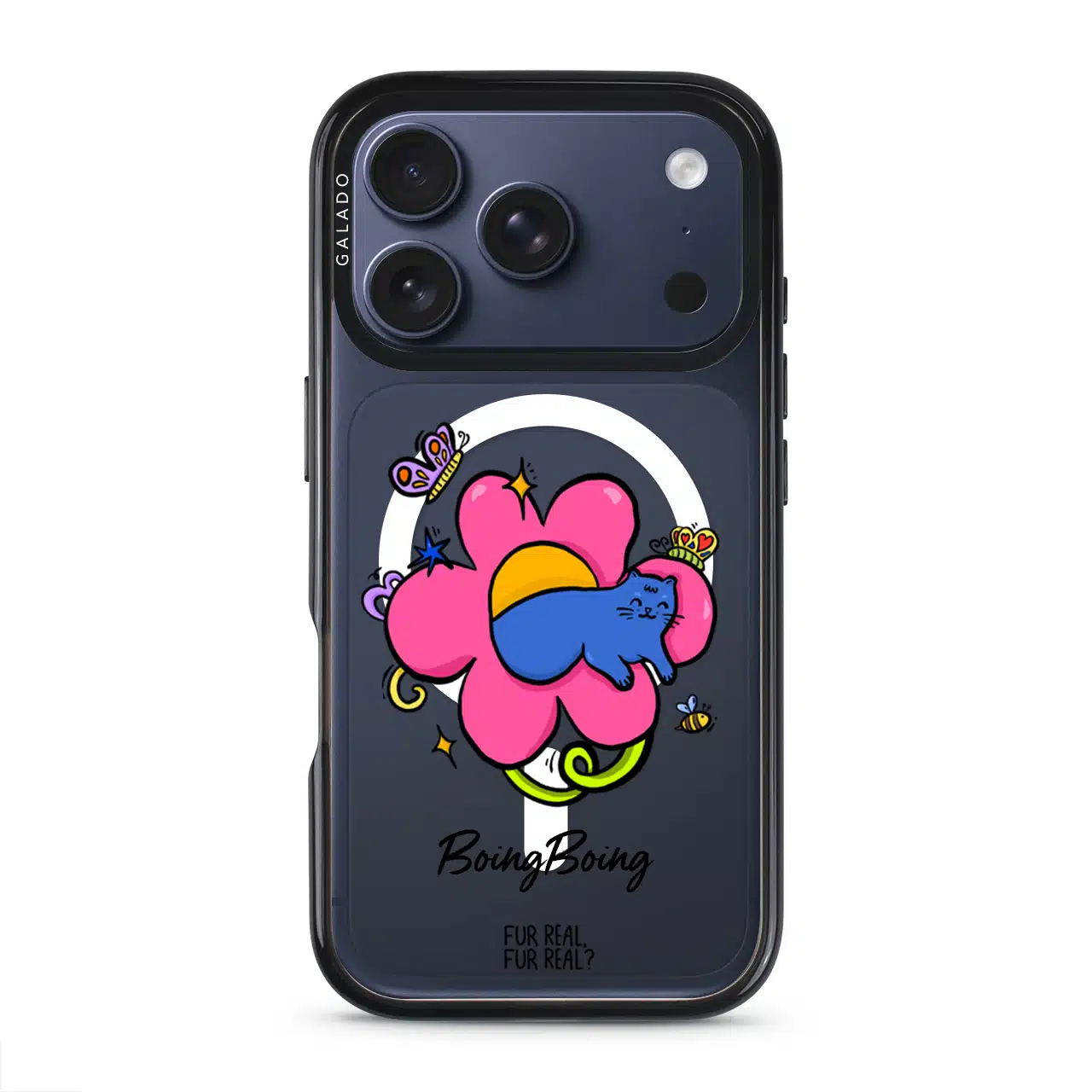 Flower Cat artist phone case by Fur Real, Fur Real? — GALADO
