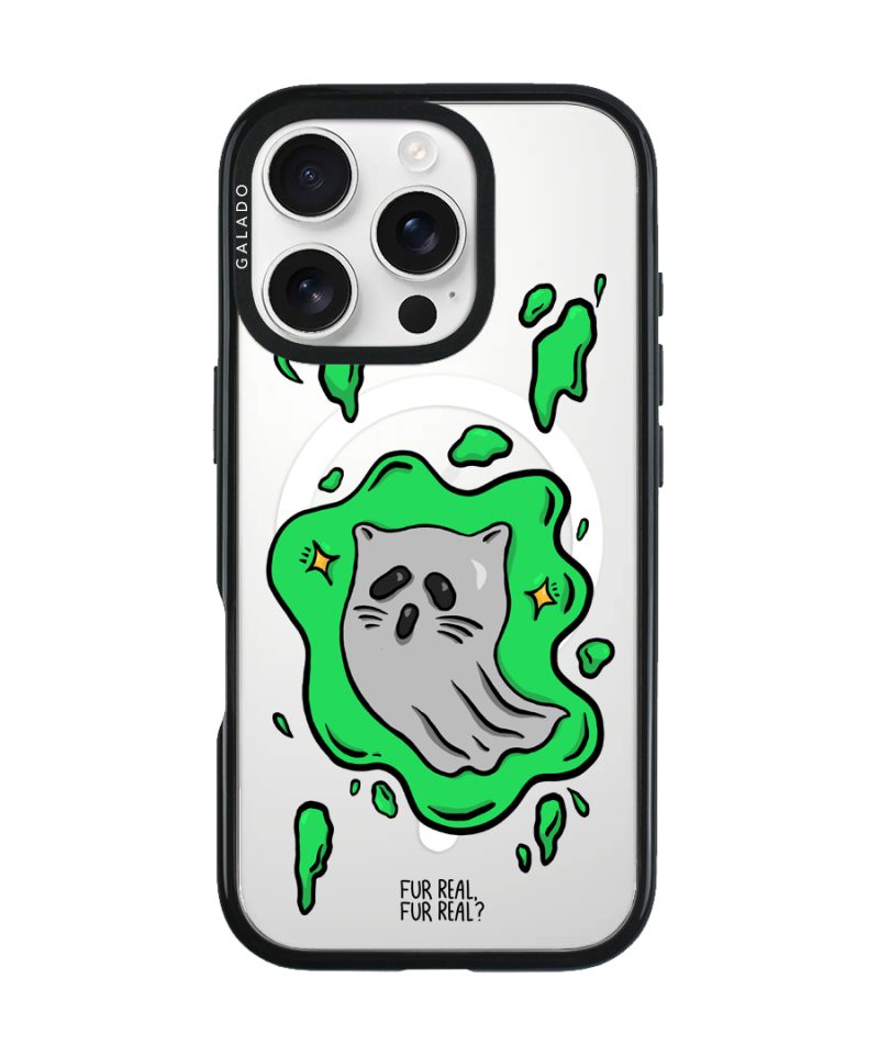 Ghost Cat artist phone case by Fur Real, Fur Real? — GALADO