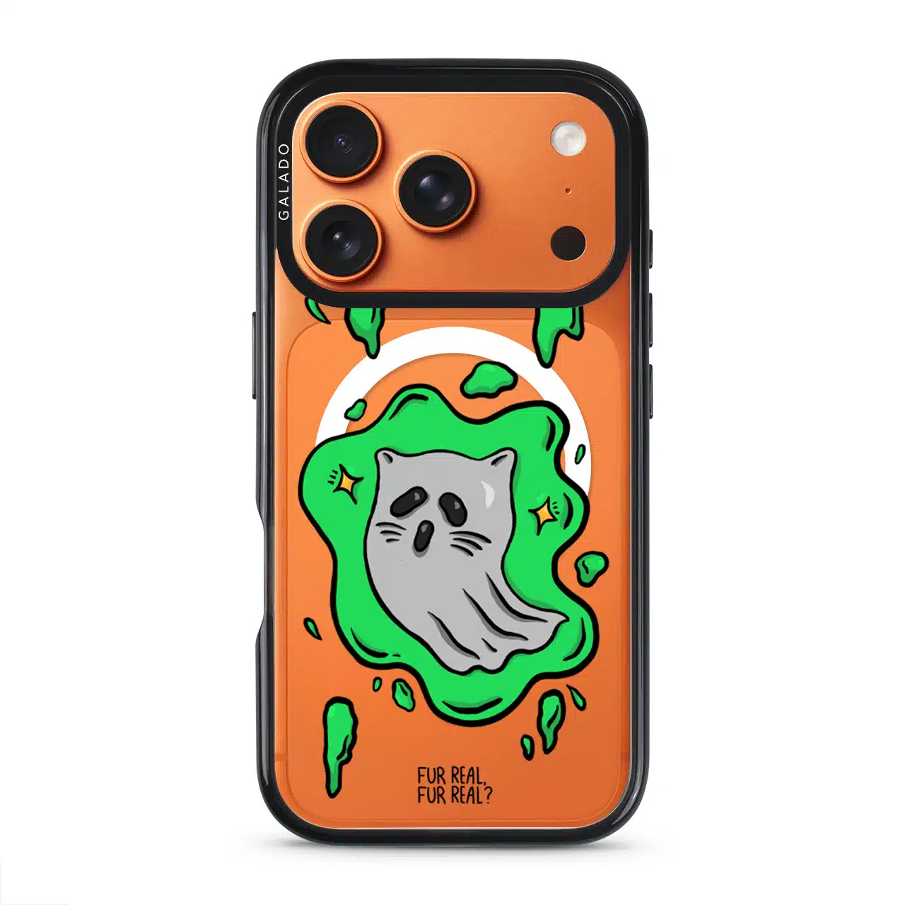 Ghost Cat artist phone case by Fur Real, Fur Real? — GALADO