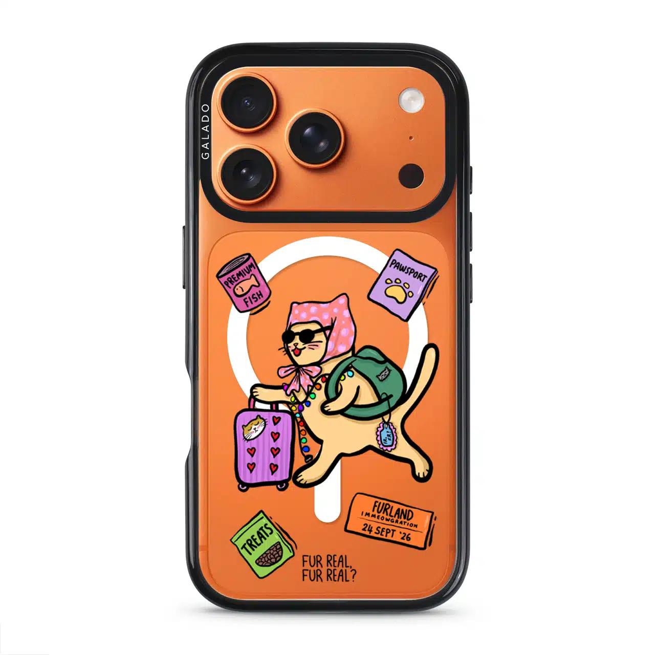 Holiday Package artist phone case by Fur Real, Fur Real? — GALADO
