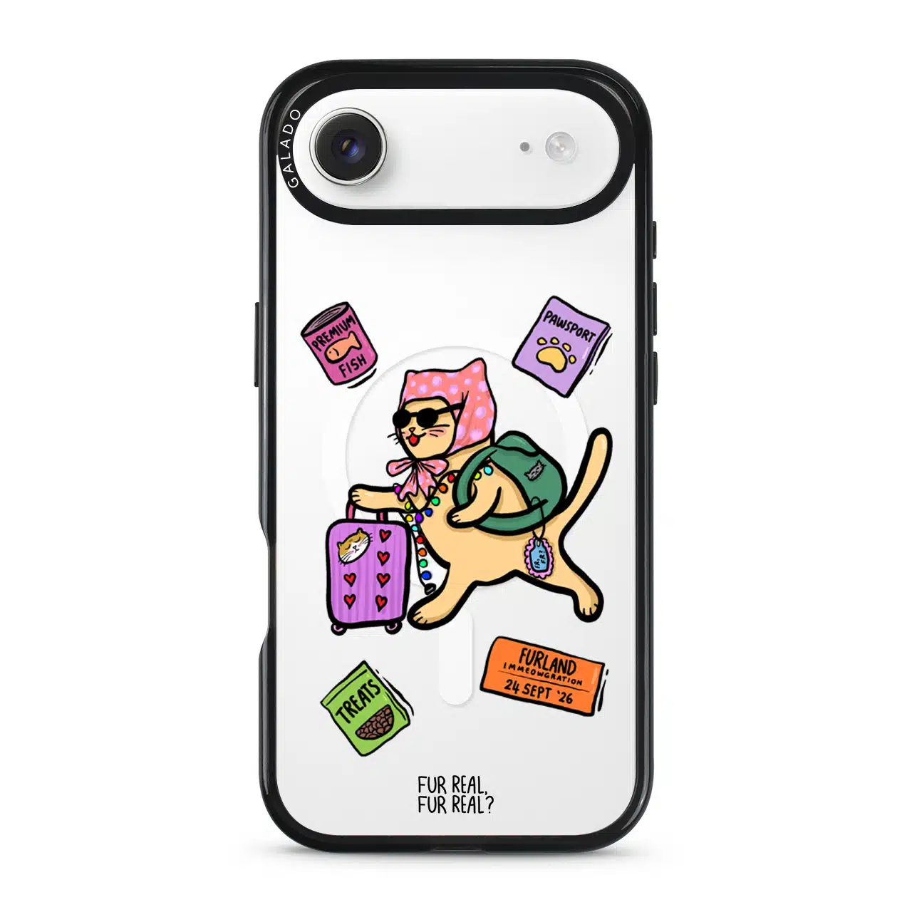Holiday Package artist phone case by Fur Real, Fur Real? — GALADO