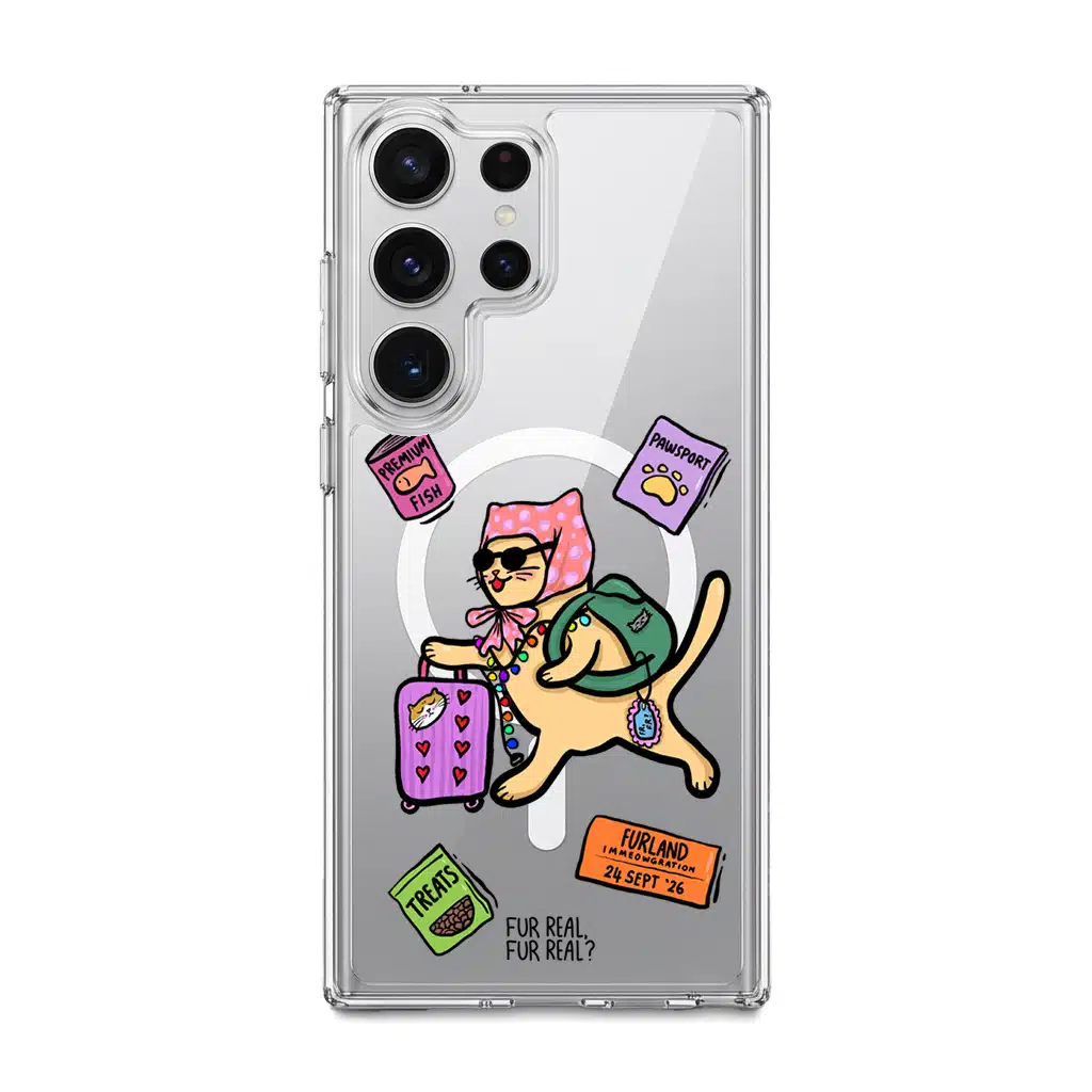 Holiday Package artist phone case by Fur Real, Fur Real? — GALADO