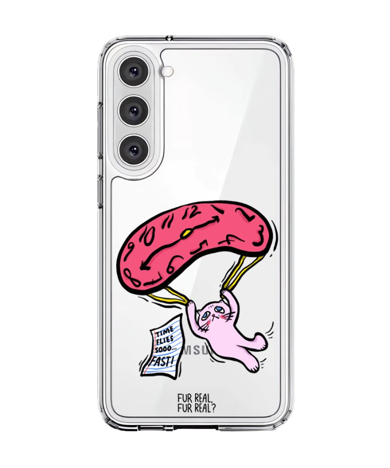 Time Flies artist phone case by Fur Real, Fur Real? — GALADO