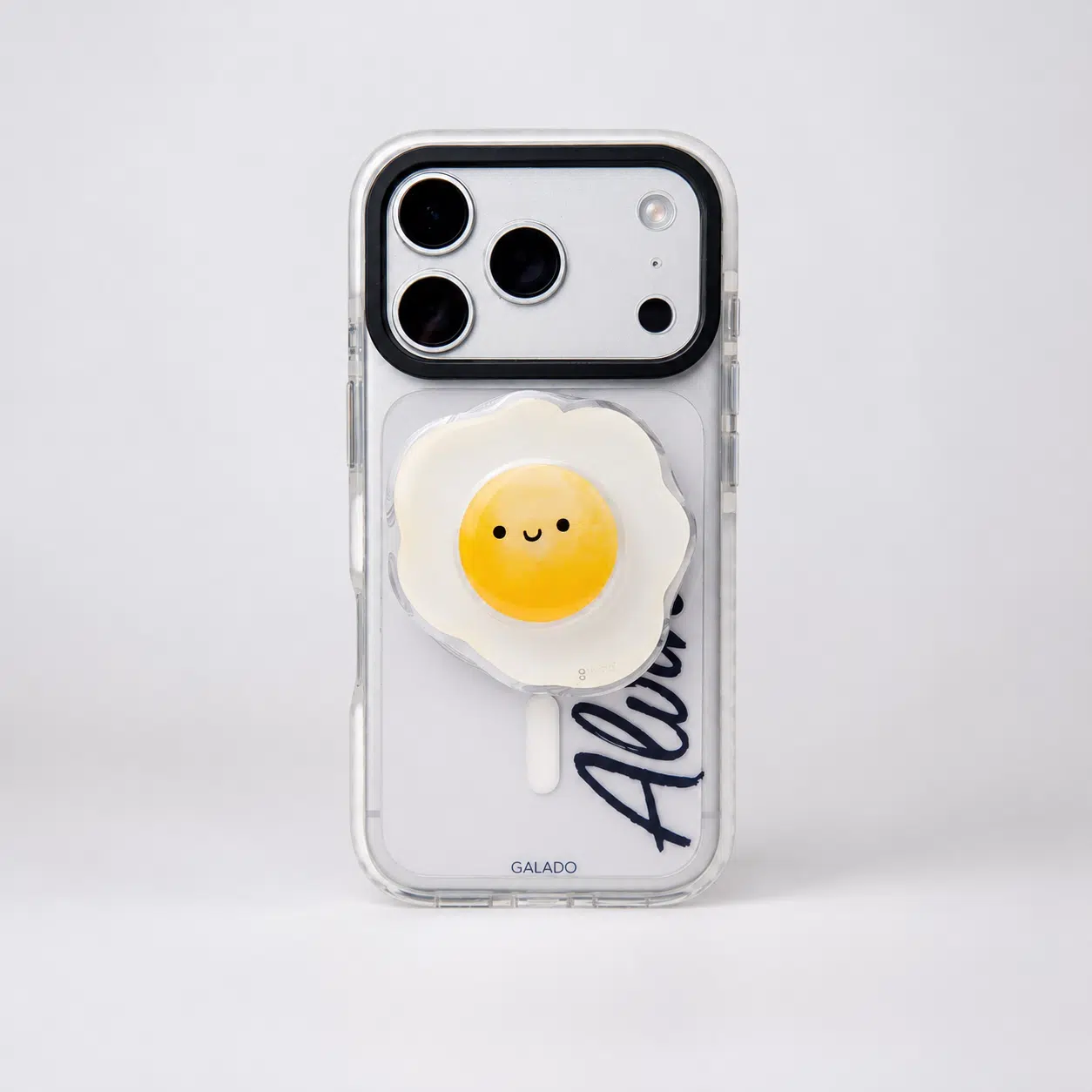 Silly Egg MagSafe Phone Grip — lifestyle shot