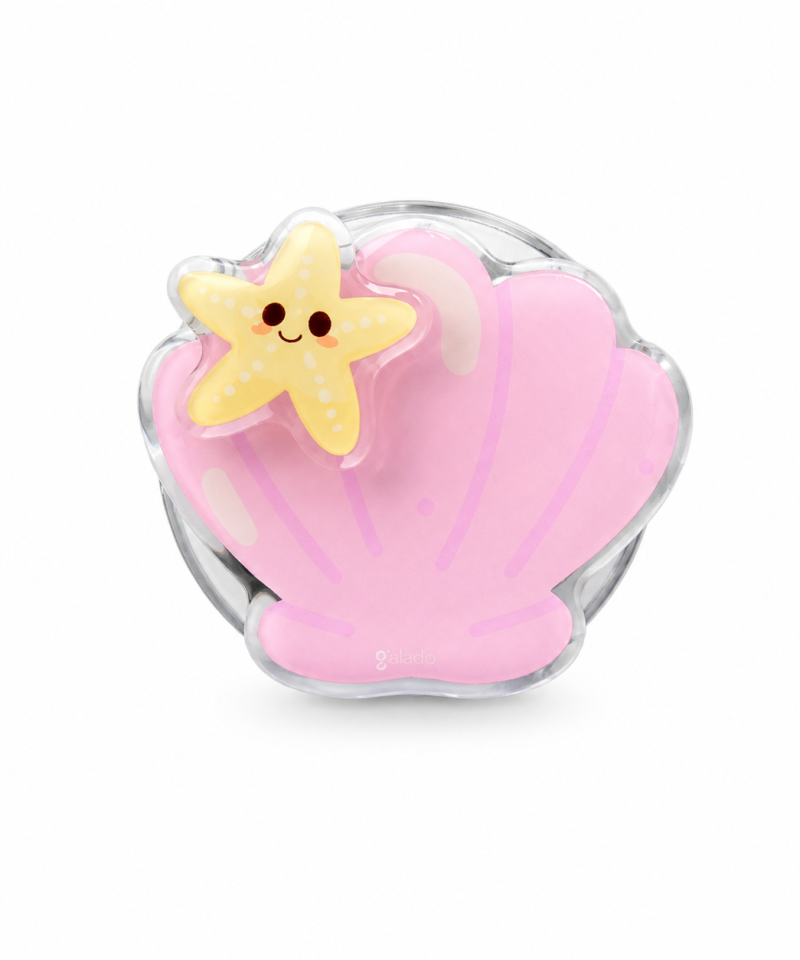 Pink Shell MagSafe Phone Grip