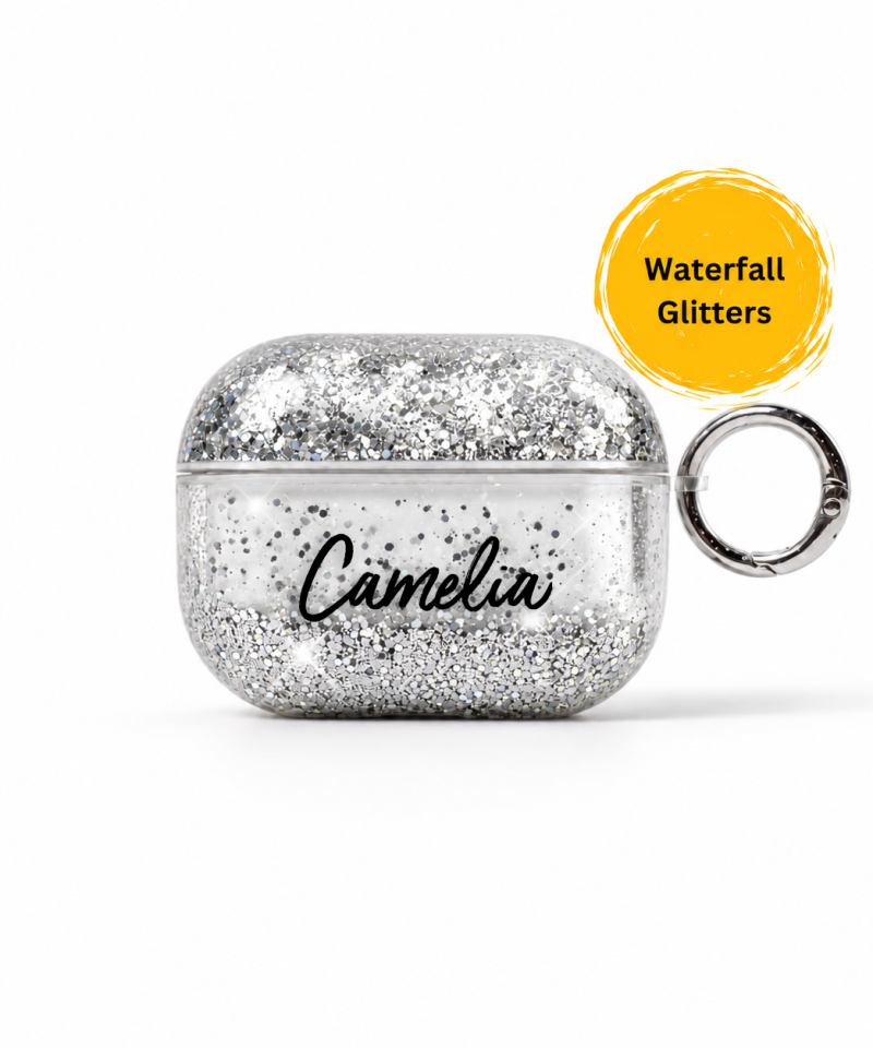 Sparkle Silver AirPods Case