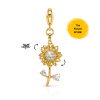 Clip-On Charm (360 Sunflower)