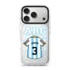 Goal Fever Argentina jersey phone case - personalise with name and number (iPhone17-Pro-WhiteCase)