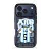 Goal Fever Argentina jersey phone case - personalise with name and number (iPhone17-Pro-DeepBlue)