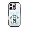 Goal Fever Argentina jersey phone case - personalise with name and number (iPhone16 Pro-front)