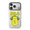 Goal Fever Brazil jersey phone case, personalise with your name and number (view 2)