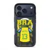 Goal Fever Brazil jersey phone case, personalise with your name and number (view 3)